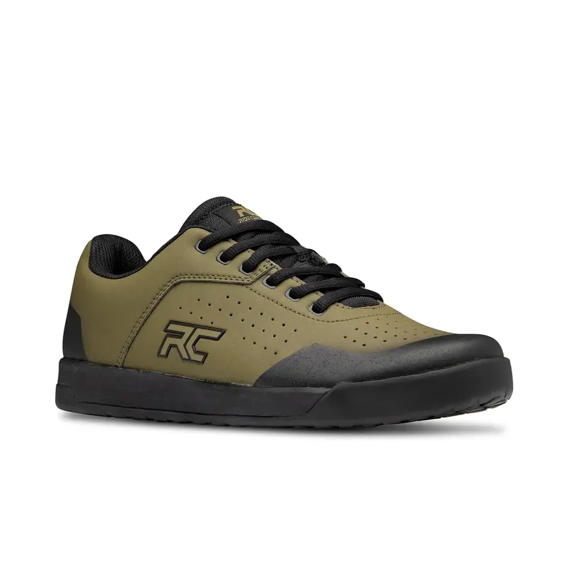 Ride Concepts Hellion Flat Pedal Mtb Shoe - Olive-Black 1