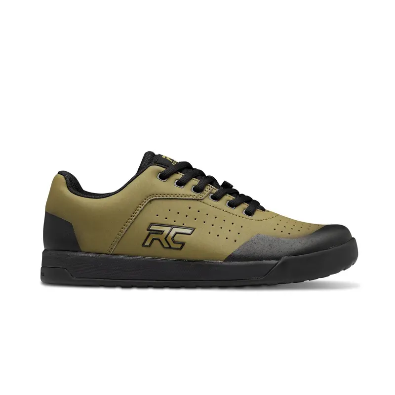 Ride Concepts Hellion Flat Pedal Mtb Shoe - Olive-Black 3