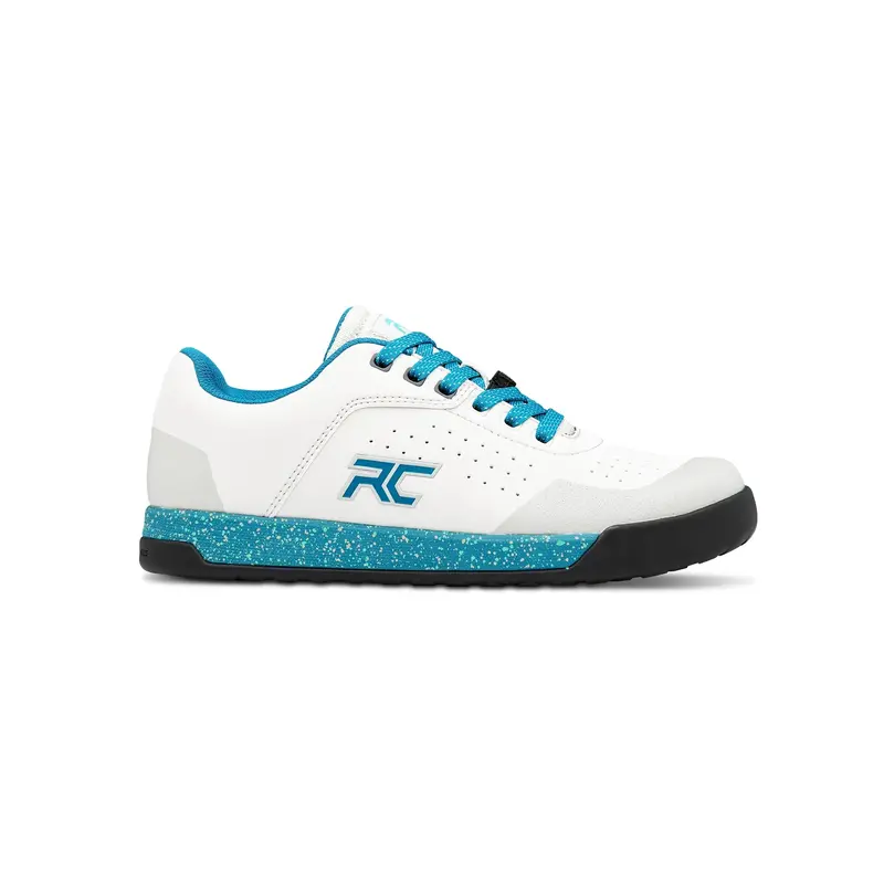 Ride Concepts Hellion Flat Pedal Mtb Shoe - Womens - Gray-Tahoe Blue - 2022 3