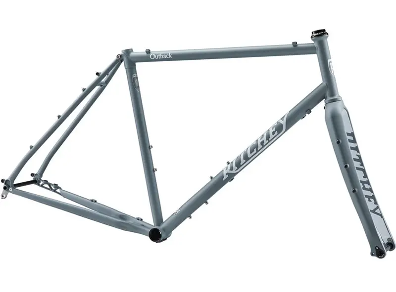 Ritchey Outback Gravel Frameset - Granite-Snow - 2025 1