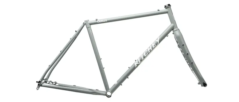 Ritchey Outback Gravel Frameset - Gray-White - 2023 1
