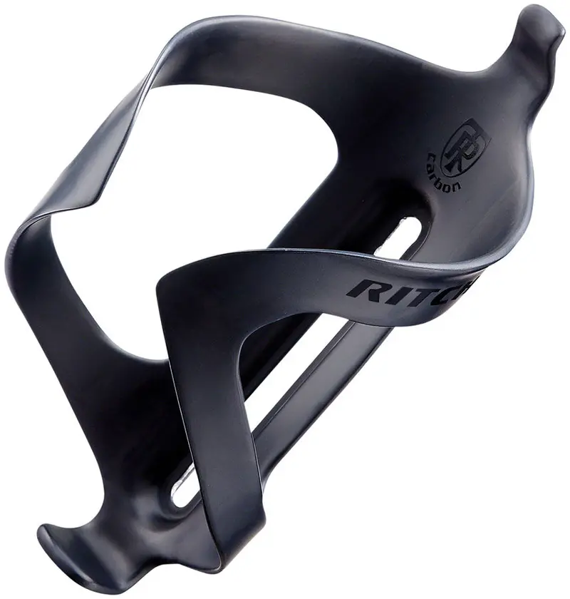 Ritchey Wcs Ud Carbon Water Bottle Cage - Matt Black-Black Logo 1