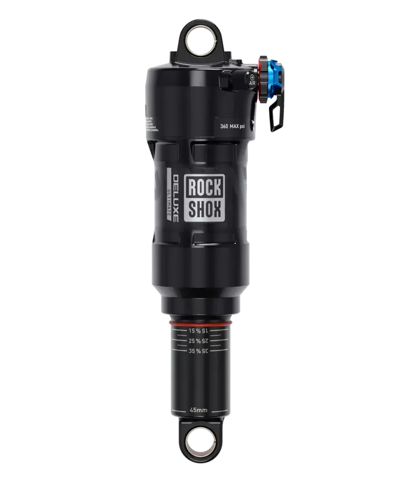 Rockshox Deluxe Ultimate Rct Air Rear Shock - Metric - Black - 2022 4