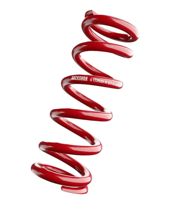 Rockshox Metric Coil Rear Shock Spring - 134Mm - Red 1