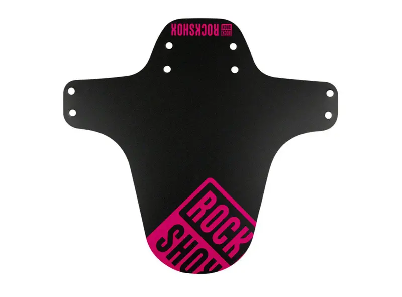 Rockshox Mtb Fender - Black-Magenta Print 1