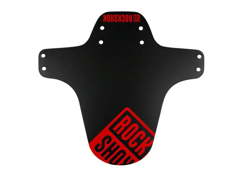 Rockshox Mtb Fender - Black-Oxy Red 1