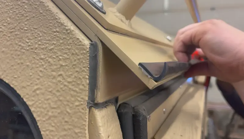 Roof Drip Edge Fits Military Humvee Metal Or Canvas Roof 1