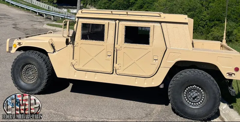 Roof Grab Rails Pair Only For 4-Man Military Humvee 1