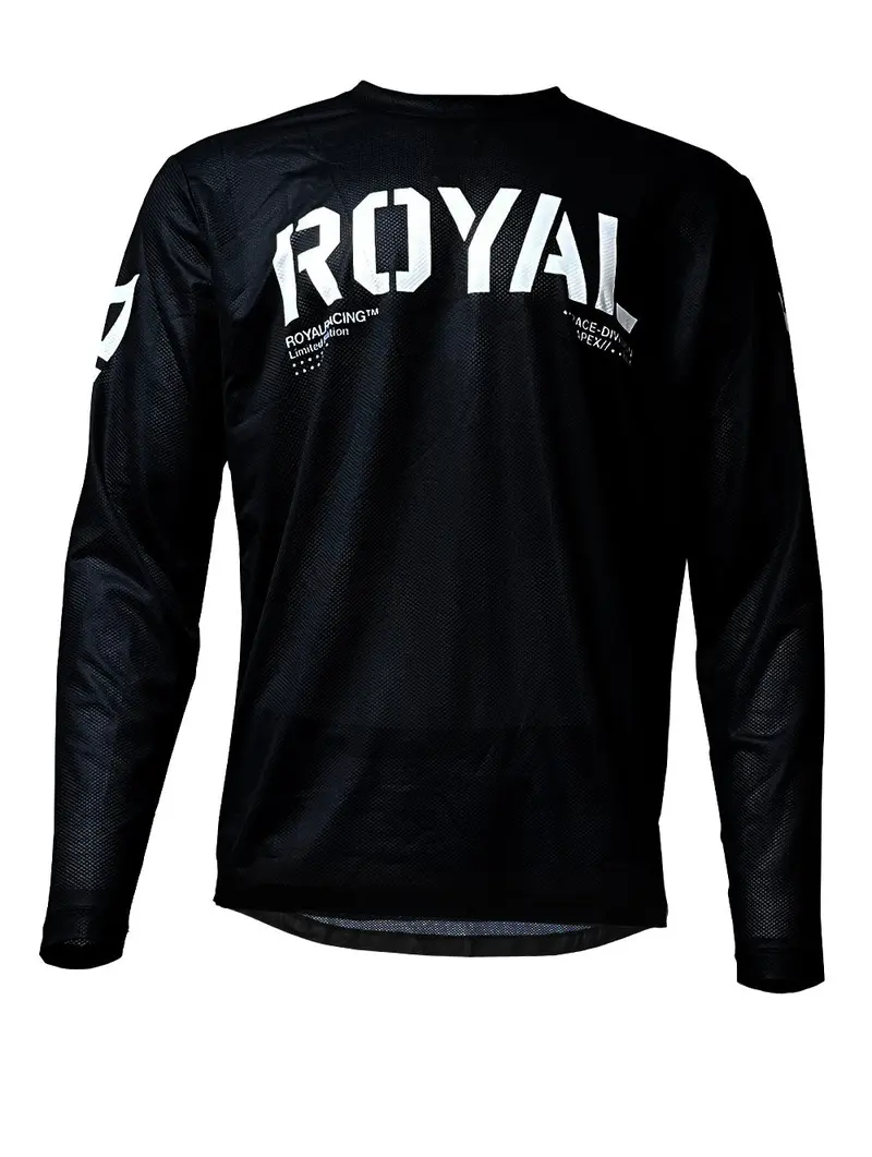 Royal Apex Long Sleeve Mtb Jersey - Limited Edition - Black 1