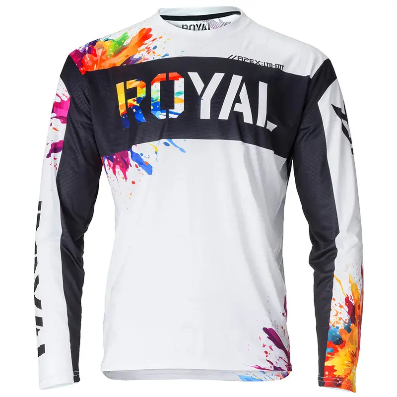 Royal Apex Long Sleeve Mtb Jersey - Limited Edition - Splatter 1