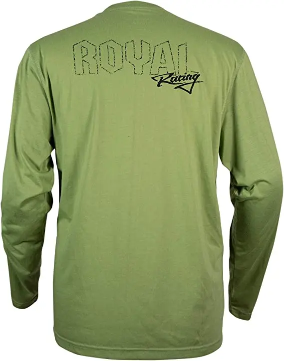 Royal Core Long Sleeve Mtb Jersey - Olive Green 2