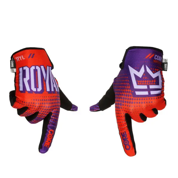Royal Core Mtb Glove - Dot Fade - Red-Purple 1