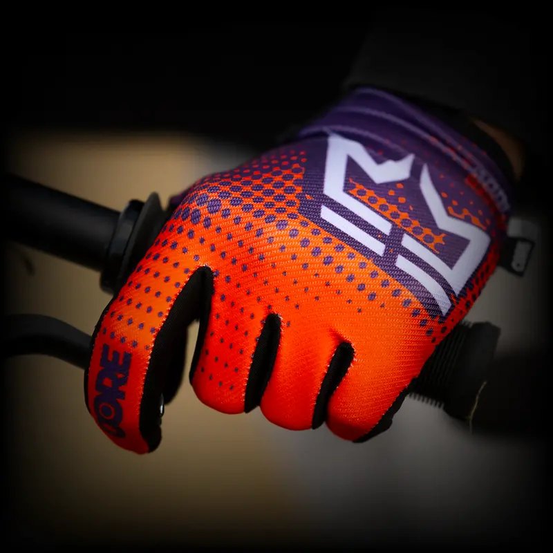 Royal Core Mtb Glove - Dot Fade - Red-Purple 4