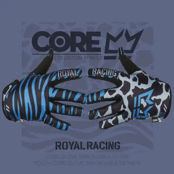 Royal Core Mtb Glove - Skin Blue-Black 2