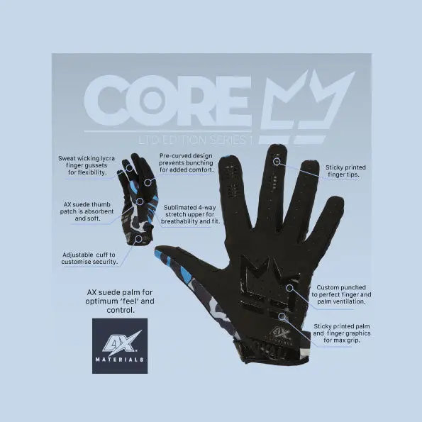 Royal Core Mtb Glove - Skin Blue-Black 3