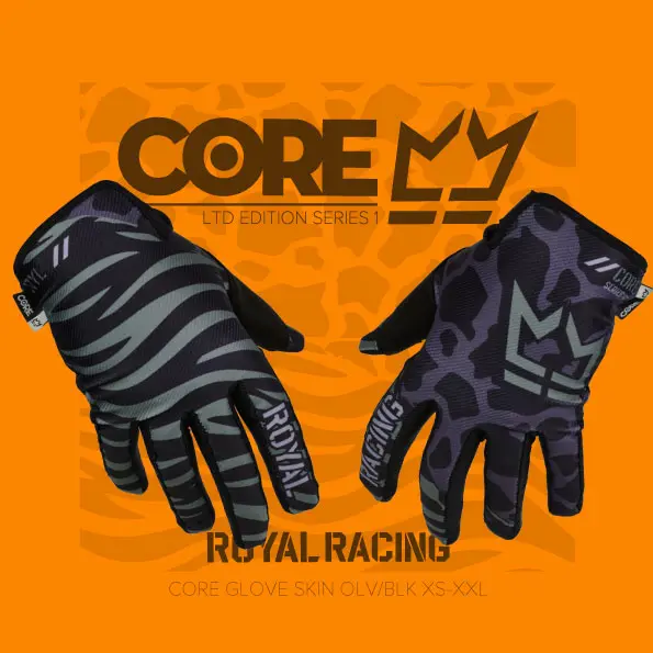 Royal Core Mtb Glove - Skin Olive-Black 2