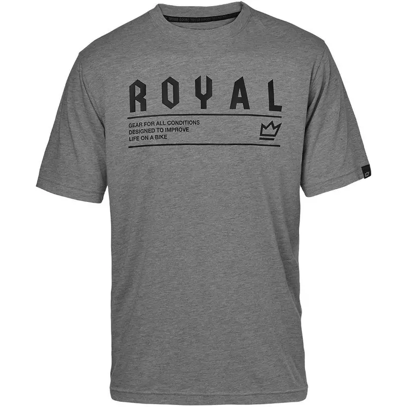 Royal Core Short Sleeve Mtb Jersey - Gfac - Gray 1