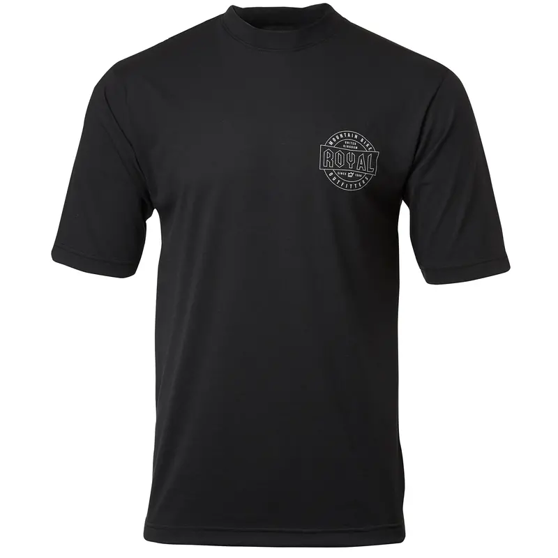 Royal Core Short Sleeve Mtb Jersey - Outfitters - Black Heather 1