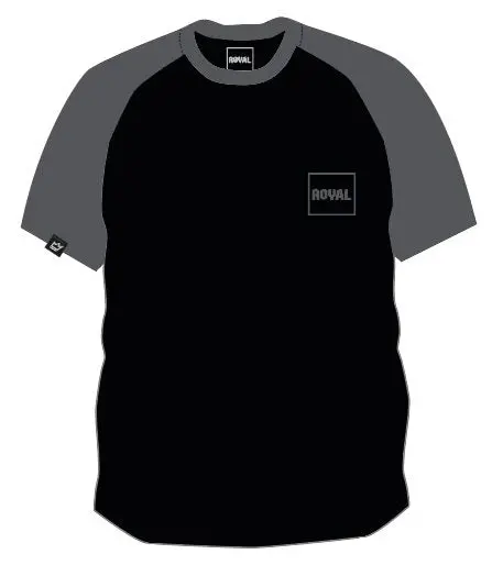 Royal Heritage Short Sleeve Jersey - Black-Gray 1