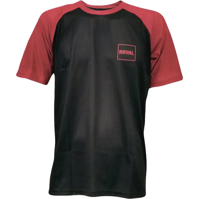 Royal Heritage Short Sleeve Jersey - Black-Red 1