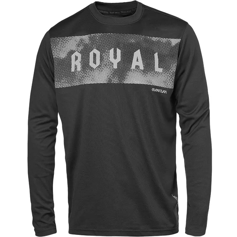 Royal Quantum Long Sleeve Mtb Jersey - Black 1