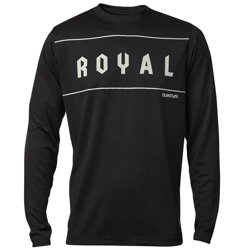 Royal Quantum Long Sleeve Mtb Jersey - Black - Prior Season 1