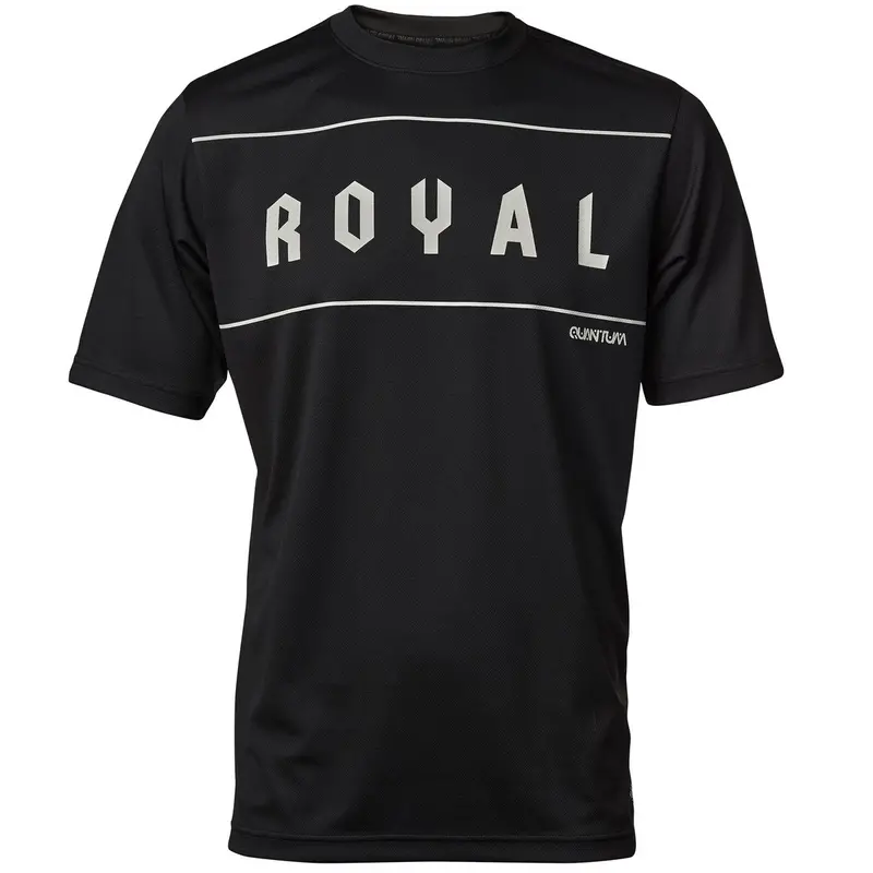 Royal Quantum Short Sleeve Mtb Jersey - Black 1