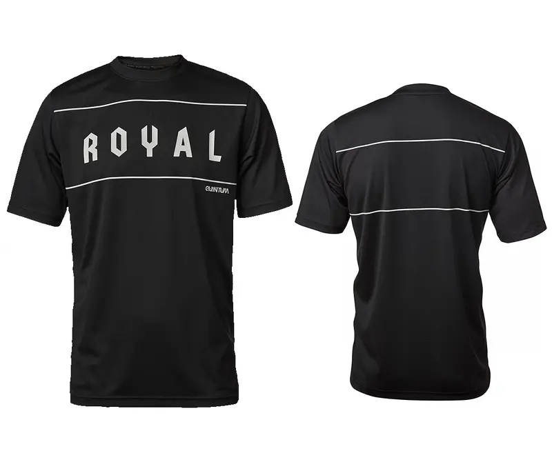 Royal Quantum Short Sleeve Mtb Jersey - Black 3