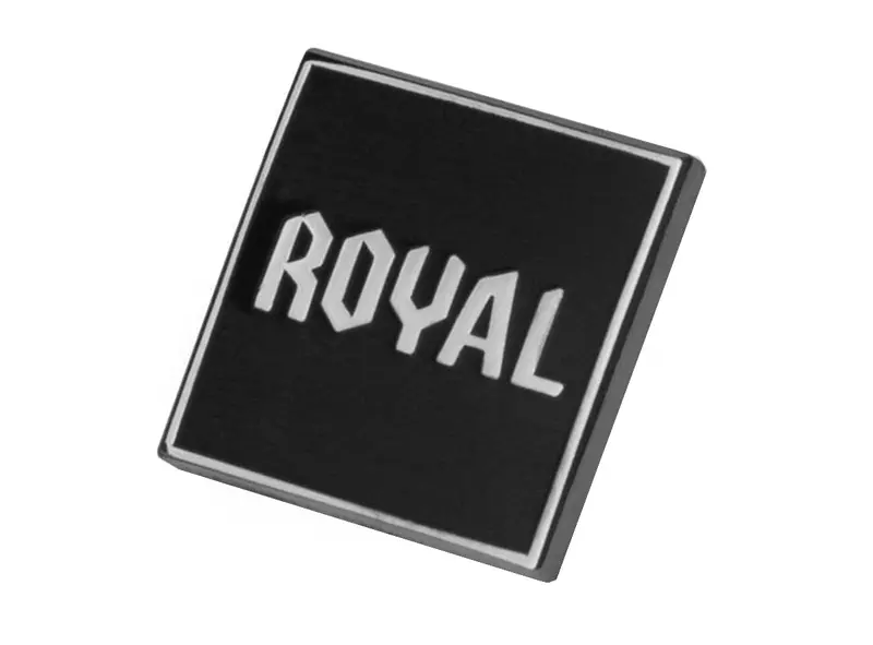 Royal Racing Pin Badge - Black 1