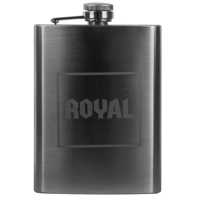 Royal Stainless Steel Hip Flask - 8Oz 1
