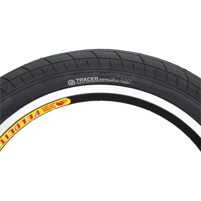 Salt Tracer 18" Bmx Tire - Black 1