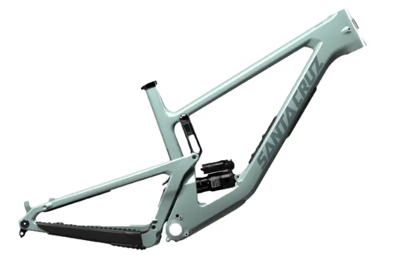 Santa Cruz 5010 5 Cc Full Suspension Frame - Gloss Light Blue - 2025 1