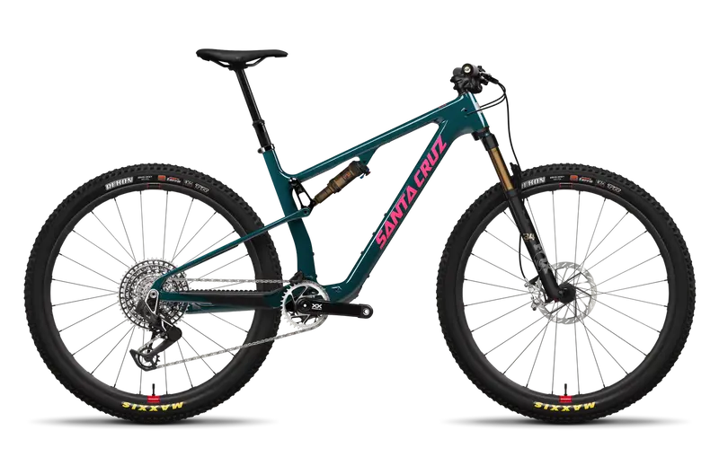 Santa Cruz Blur Cc 29 - Xx Axs Trail Reserve - Gloss Dark Teal - 2025 1