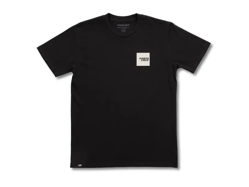 Santa Cruz Blur Squared Tee - Carbon 1