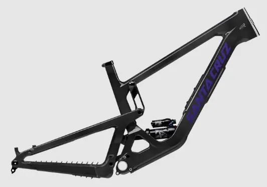 Santa Cruz Bronson 5 Carbon Mx Frame - Perf Elite - Gloss Carbon - 2026 1