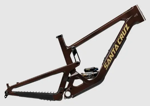 Santa Cruz Bronson 5 Cc Mx Frame - Fox Factory - Root Beer - 2025 1