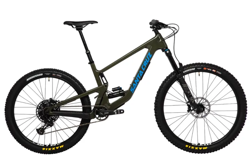 Santa Cruz Bronson Carbon Mx - D Kit - Fox Ps Grip/Sds+ - Gloss Moss 1