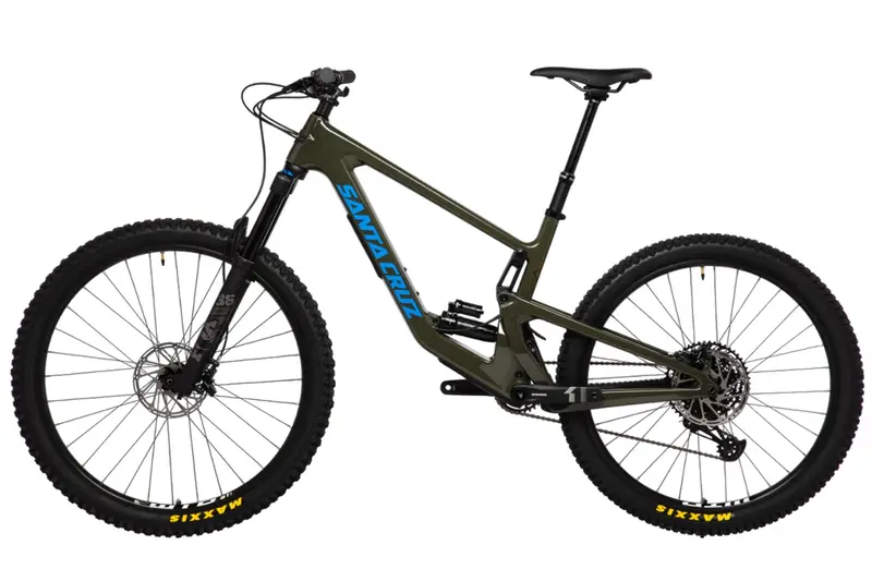 Santa Cruz Bronson Carbon Mx - D Kit - Fox Ps Grip/Sds+ - Gloss Moss 2