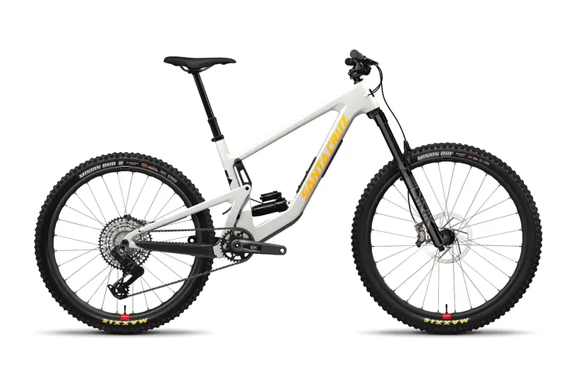 Santa Cruz Bronson Carbon Mx - Gx Axs Reserve - Gloss Chalk White - 2024 1