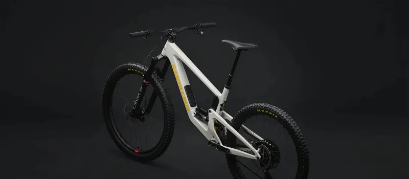 Santa Cruz Bronson Carbon Mx - R Kit - Gloss Chalk White - 2024 2
