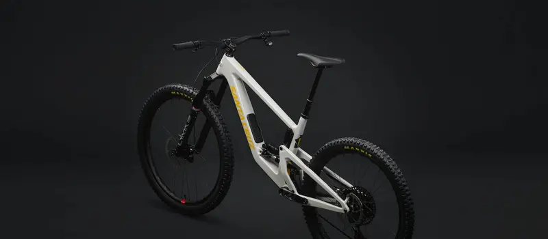 Santa Cruz Bronson Carbon Mx - S Kit - Gloss Chalk White - 2024 2