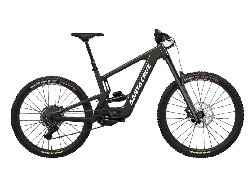 Santa Cruz Bullit Carbon Cc Mx E-Bike - R Kit - Gloss Carbon-Blue - 2024 1