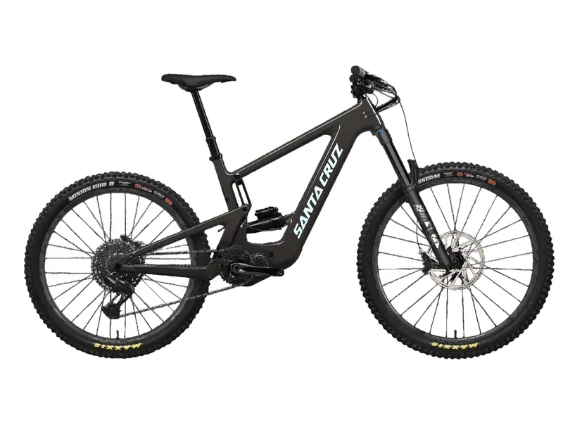 Santa Cruz Bullit Carbon Cc Mx E-Bike - S Kit - Gloss Carbon-Blue - 2024 1