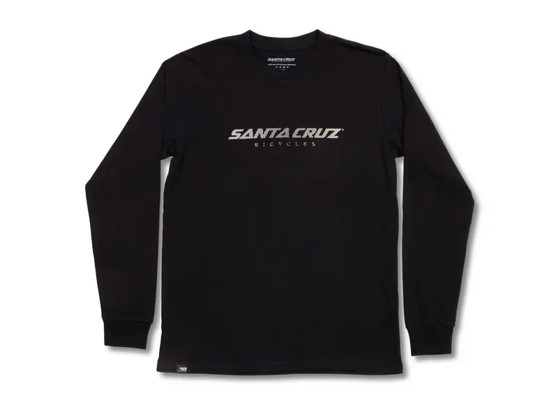 Santa Cruz Framed Long Sleeve Tee - Black 1