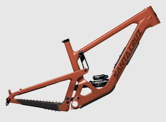 Santa Cruz Hightower 4 Carbon 29 Frame - Perf Elite - Gloss Brick Red - 2026 1