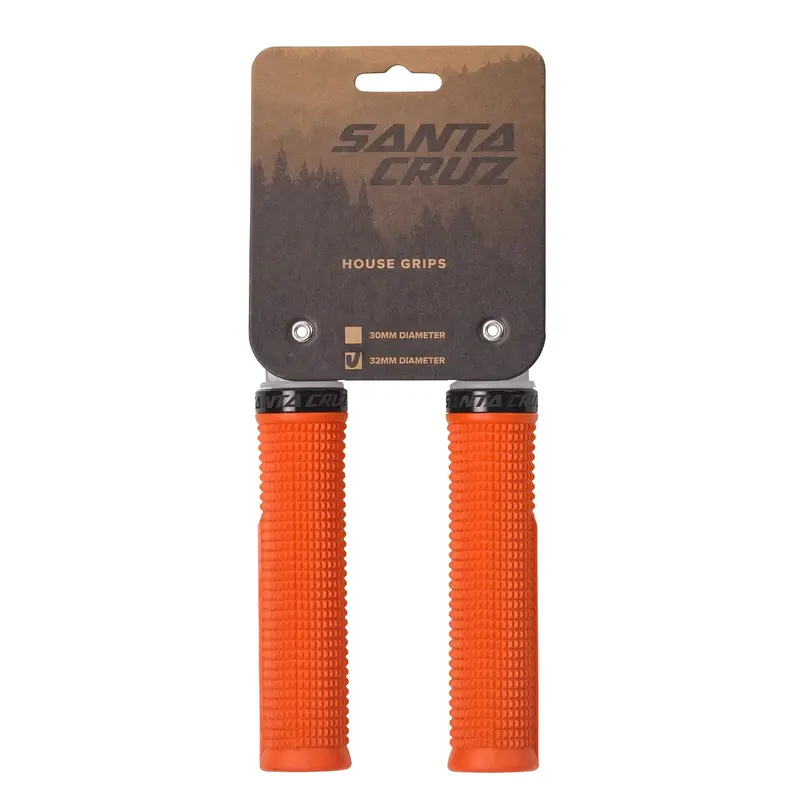 Santa Cruz House Grips - 32Mm - Orange 1