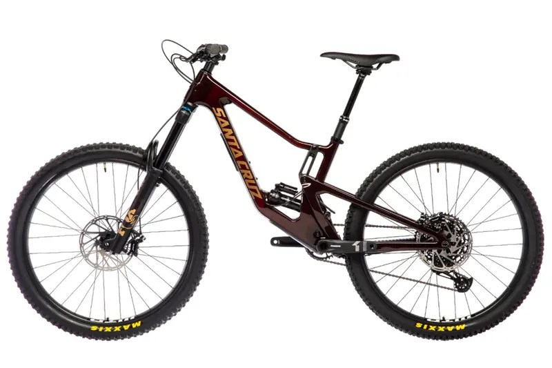 Santa Cruz Nomad Carbon 27.5 - D Kit - Sds Plus - Oxblood 2