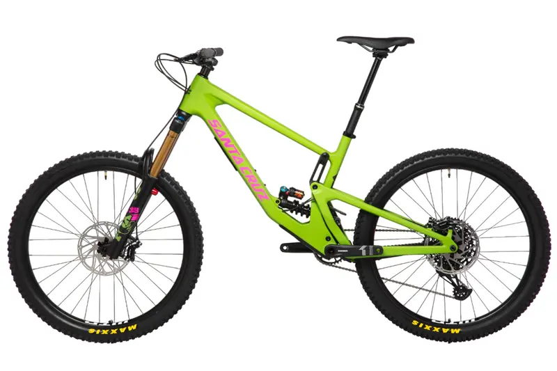 Santa Cruz Nomad Carbon Cc 27.5 - D Kit - Fox Fs Coil - Adder Green 2