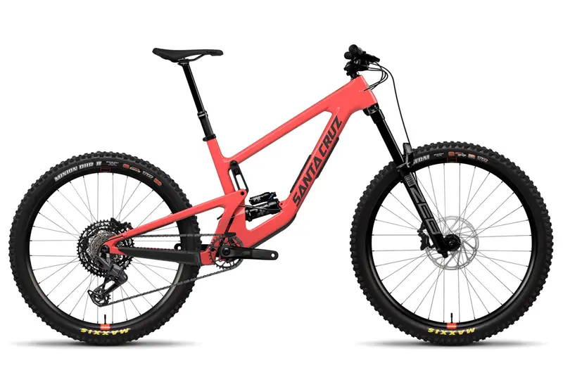 Santa Cruz Nomad Carbon Mx - 70 Kit - Gloss Coral - 2026 1