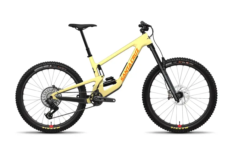 Santa Cruz Nomad Carbon Mx - Gx Axs Reserve - Gloss Marigold Yellow - 2024 1